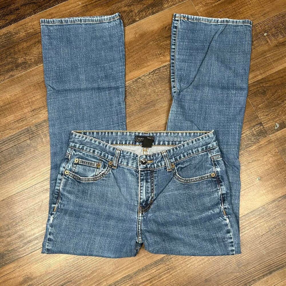 2000s y2k Low Rise Loose Fit Flare Leg Jeans
